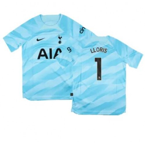Otroški Nogometni dresi Tottenham Hotspur Hugo Lloris #1 Vratar Domači 2023-24 Kratek Rokav (+ Kratke hlače)